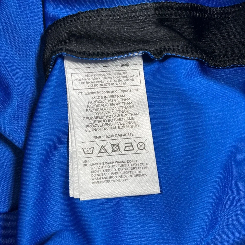 Adidas San Jose Earthquakes MLS Soccer Jersey 2014 2015 Blue Black Mens XL